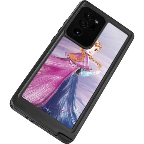 Disney Frozen Anna Sketch Art Galaxy Note20 Ultra 5G Waterproof Case